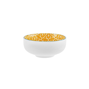 Karaca Floral Sarı Round Çerezlik 10 cm görseli 3