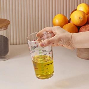 Karaca Carme Kırmızı Ölçü Bardağı 550 ml görseli 3