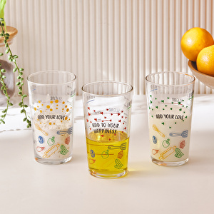 Karaca Carme Kırmızı Ölçü Bardağı 550 ml görseli 7