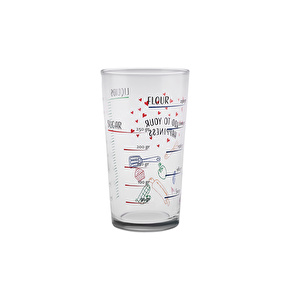 Karaca Carme Kırmızı Ölçü Bardağı 550 ml görseli 5