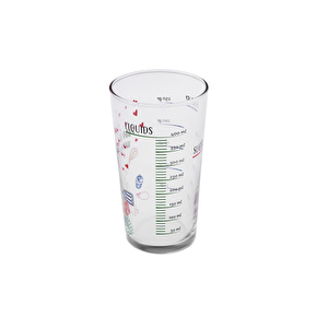 Karaca Carme Kırmızı Ölçü Bardağı 550 ml görseli 6