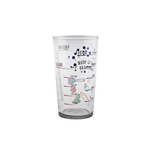 Karaca Carme Mavi Ölçü Bardağı 550 ml görseli 1