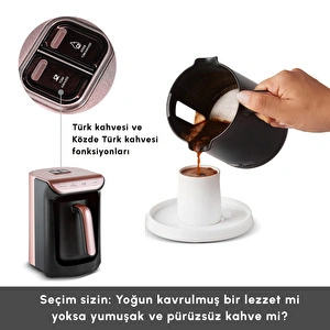 Karaca Hatır Köz Türk Kahve Makinesi Roseberry Wave görseli 8