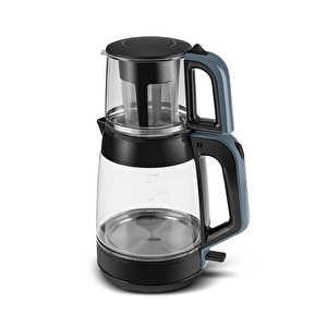 Karaca Glass Tea XL 2in1 Cam Çay Makinesi ve Kettle Ocean Wave görseli 9