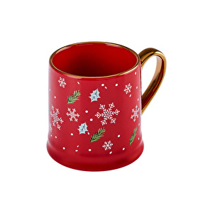 Karaca New Year Yılbaşı 24 Golden Line Mug 355 ml görseli 4