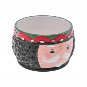 Karaca New Year Yılbaşı 24 Rölyefli Kurşun Asker Kase Siyah 19 cm görseli 3