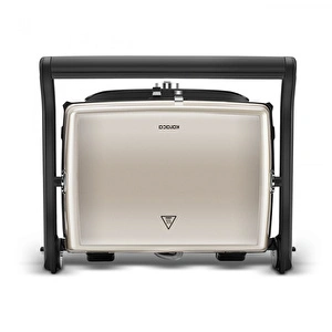Karaca Gastro Grill Glass Premium 2400W Döküm Tost Makinesi Mulberry görseli 4