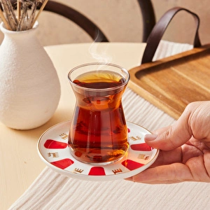 Karaca Bergamot Porselen Tekli Çay Tabağı 12 cm görseli 4