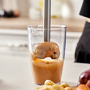 Karaca Mastermaid Prosteel Uzun Blender Ayaklı 6 Bıçaklı Blender Seti Rosegold Inox görseli 3