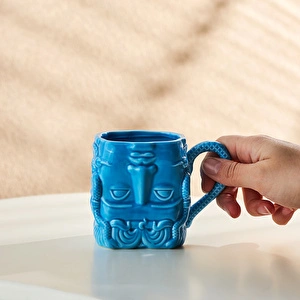 Karaca X İst Collection Medusa 420 Ml Kupa Mavi görseli 3