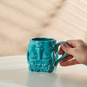 Karaca X İst Collection Medusa Mug 420 ml Yeşil görseli 4
