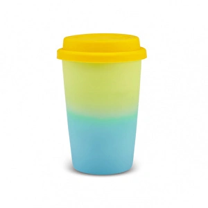 Karaca Soft Touch Travel Kupa 300 ml Sarı  görseli 5