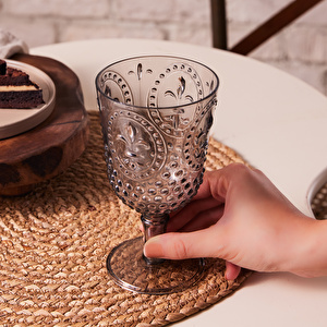 Karaca Moise Kadeh Akrilik 450 Ml Antrasit