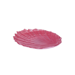 Karaca Madison 6 Parça Lüsterli Cam Pasta Seti 21 cm Pembe görseli 3