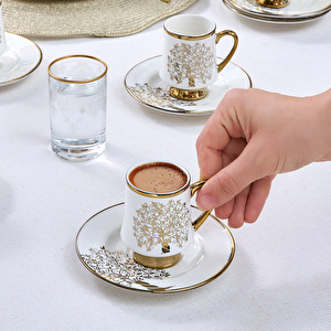 Karaca Güz 6 Kişilik Kahve Fincanı 90 Ml  görseli 4
