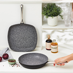 Karaca Biogranit Leona Tava Grill Set görseli 2