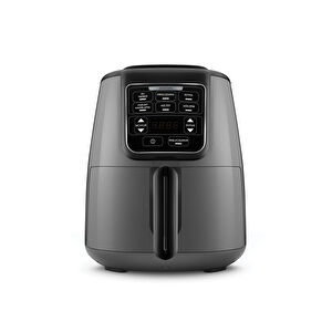 Karaca Air Pro Cook 3 in 1 XL Ev Yemeği, Közleme, Airfryer Space Gray 4L görseli 1