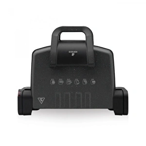 Karaca Future 4 Dilim Kapasiteli Tost Makinesi Shiny Black 1800W görseli 2