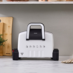 Karaca Future Tost Makinesi Pearl White 4 Dilim Kapasiteli görseli 8