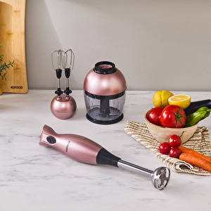 Karaca Pro- Midi Plus 3'lü Blender Set Rosegold 1000w görseli 3