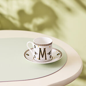 Karaca M Harfli Kahve Fincanı 80 ml