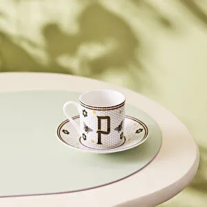 Karaca P Harfli Kahve Fincanı 80 ml