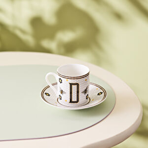 Karaca D Harfli Kahve Fincanı 80 ml