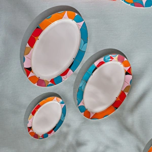 Karaca Frolic Kayık Tabak 36 Cm görseli 4