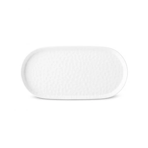 Karaca x Refika Bembeyaz Kayık Tabak 34 cm görseli 4