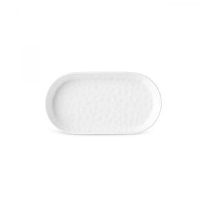 Karaca x Refika Bembeyaz Kayık Tabak 18 cm görseli 7