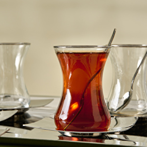 Karaca Nevra Platin 40 Parça Çay Seti görseli 5