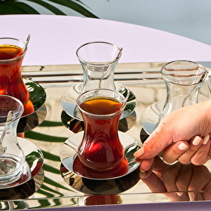 Karaca Jamıe 40 Parça Çay Seti Platin görseli 8