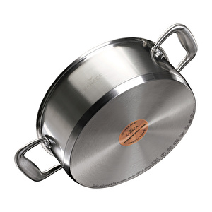 Karaca Tottori 3Ply PowerSteel Pro 316+ Çelik 28 cm 4 görseli 7
