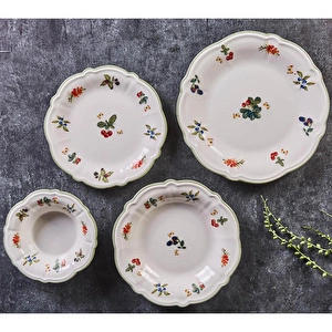 Jumbo Majestic 6 Kişilik 24 Parça Green Yemek Takımı görseli 7