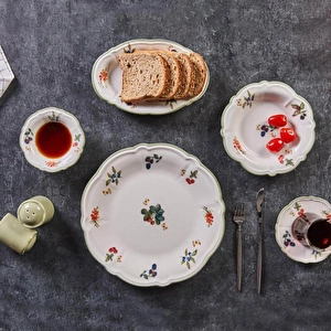 Jumbo Majestic 6 Kişilik 24 Parça Green Yemek Takımı görseli 13