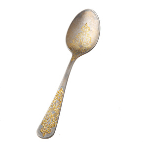 Jumbo Antique Antika Gold 12 Kişilik 84 Parça Çatal Kaşık Bıçak Takımı görseli 16