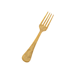 Jumbo Antique Titanyum Gold 12 Kişilik 84 Parça Çatal Kaşık Bıçak Takımı görseli 8