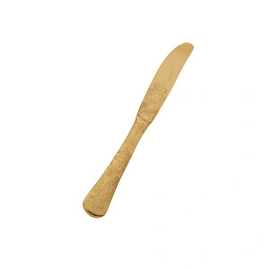 Jumbo Antique Titanyum Gold 12 Kişilik 84 Parça Çatal Kaşık Bıçak Takımı görseli 10