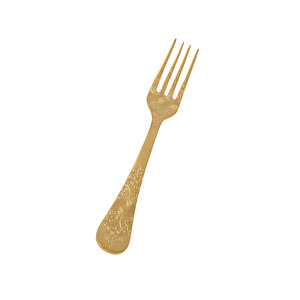 Jumbo Antique Titanyum Mat Gold 12 Kişilik 84 Parça Çatal Kaşık Bıçak Takımı görseli 17