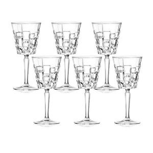 RCR Etna Yüksek Kalite Cam 6'lı Kadeh Seti 280 ml görseli 5