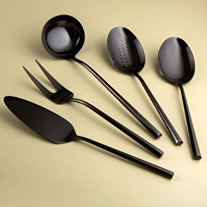 Jumbo 1001 Titanyum Black 5 Parça Servis Seti görseli 2