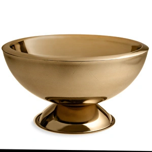 Jumbo Capella Şampanya Double Wall Buz Kovası Gold 43 cm görseli 1