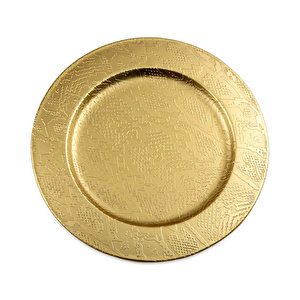 Jumbo Brett Metal Oval Tabak 20x20 cm görseli 2
