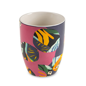 Jumbo Fiori Pembe Kupa 325 ml görseli 3