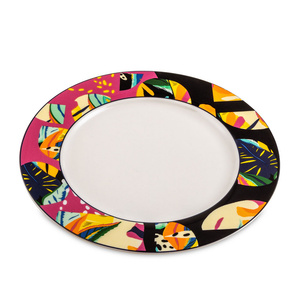 Jumbo Fiori 4'lü Pasta Tabağı 20 cm görseli 3