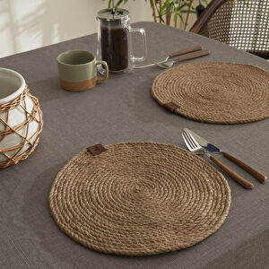 Karaca Home Alba Jute Amerikan Servisi 33 cm görseli 1