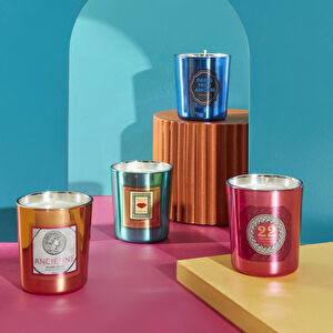 Karaca Home Pop Art Koleksiyonu Paris Mon Amour Orange Bloom Kokulu Mum görseli 3