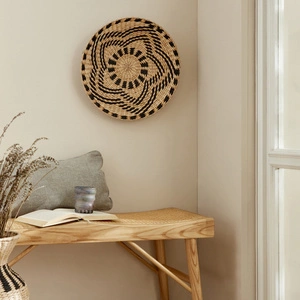 Karaca Home Allida Hasır Duvar Tabağı 40 cm görseli 1