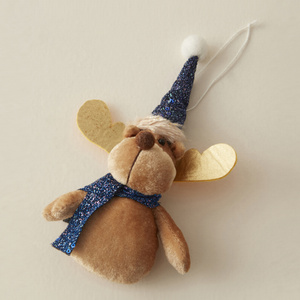 Karaca Home New Year Yılbaşı Cute Reindeer Ağaç Süsü görseli 4