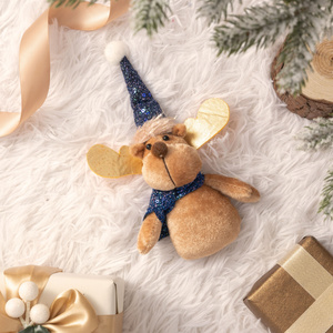 Karaca Home New Year Yılbaşı Cute Reindeer Ağaç Süsü